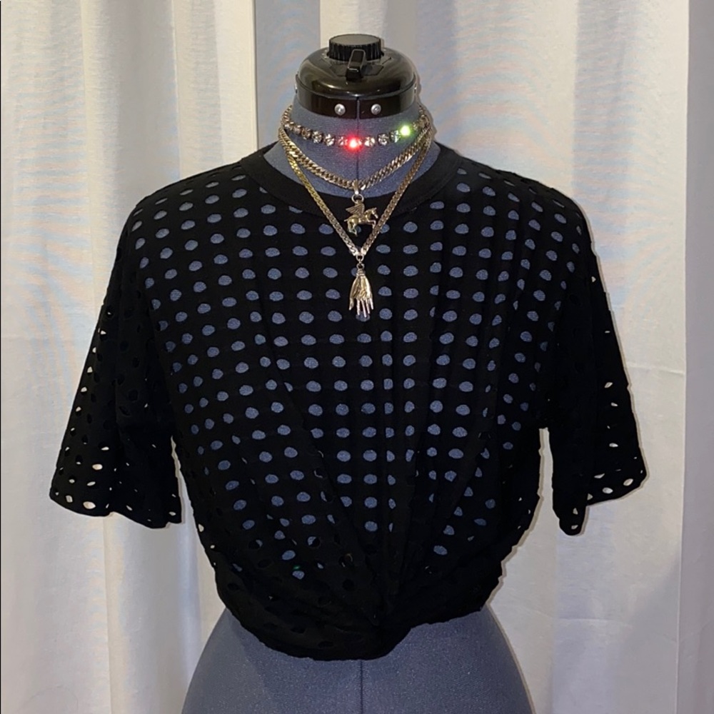 Perforated T by Alexander Wang Tee